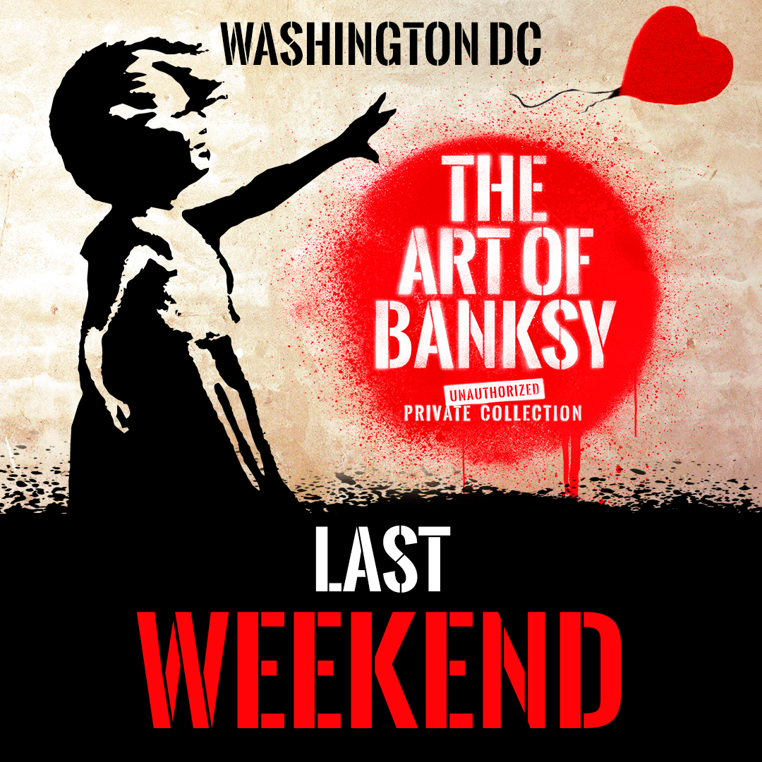 Banksy Exhibit tweet media