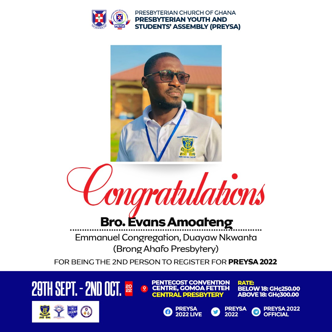 pcg_ypg's tweet image. Our second registrant😍😍😍

#PREYSA2022 
#inspiredtotransform