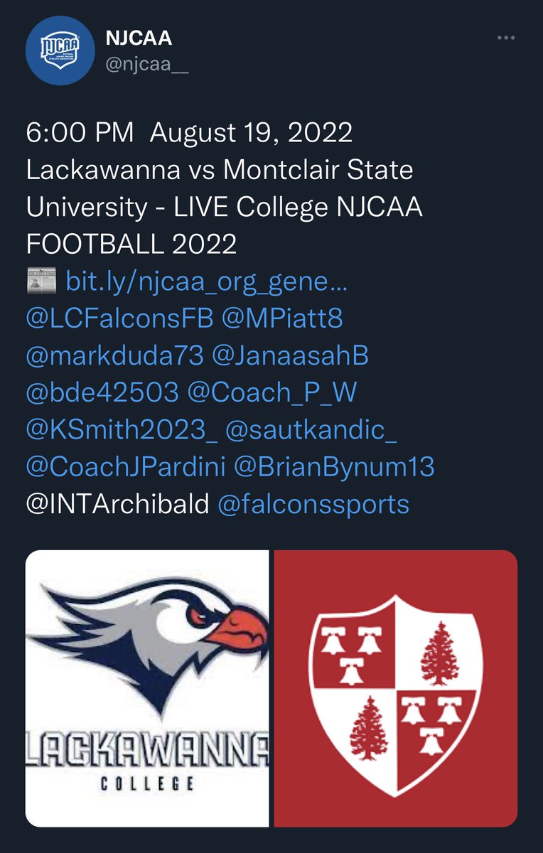 FYI: Do NOT click or share links from accounts like the one pictured below. They are phishing scams designed to steal your financial and personal info. We will share any official video links on our site or socials. Nowhere else. #gofalcons #lculture #besafe #dontclick