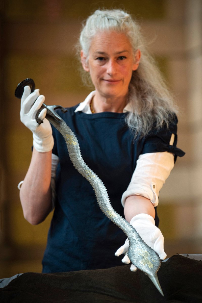 Glasgow’s museums are returning 7 artifacts looted during British colonial rule to India, a first in the UK.

The items, including a sword and stone door jamb, were taken from sacred sites.

The city says it will return 51 items to other nations, including Indigenous tribes.