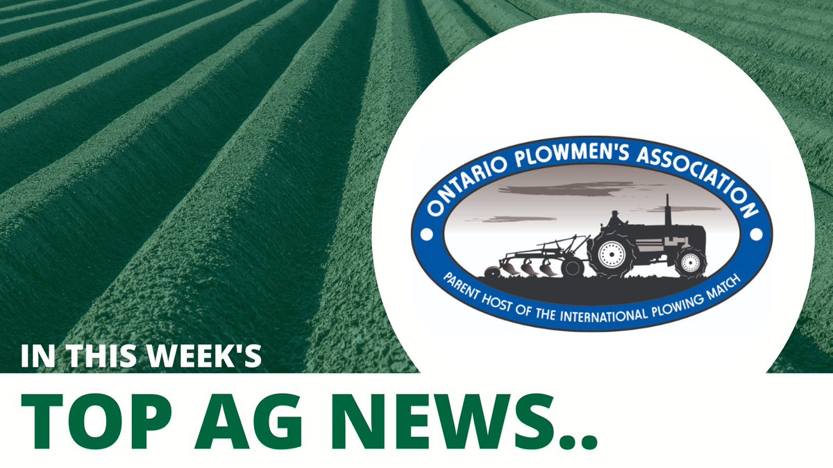 In this week's #TopAgNews:

International Plowing Match names 2023 location

The Municipalities of Amaranth and Grand Valley have been named host of the 2023 IPM

Read more: farms.com/ag-industry-ne…

#OntAg #CdnAg #FarmEquipment #PlowingMatch #Plowing <a href="/IPMandRE/">IPM and Rural Expo</a>