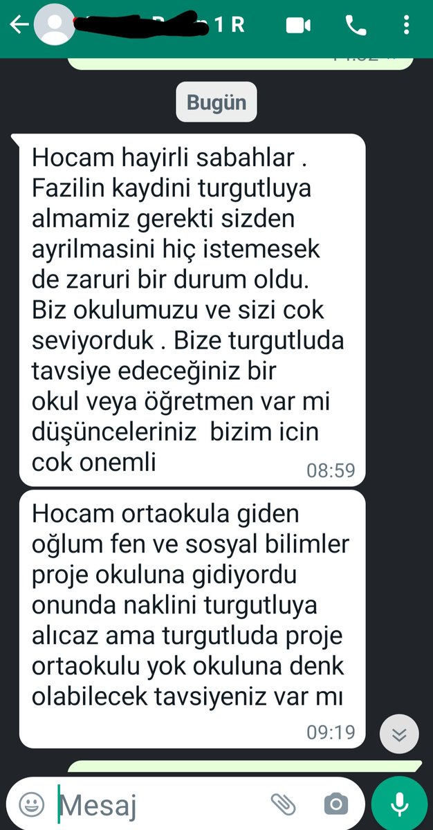 #ogretmenlersoruyor 
Bugün sabah bir velimden gelen mesaj. Velilerimiz bize inanıyor güveniyor. Ama #tcmeb güvenmiyor. Yeterli olup olmadığımızı ölçmek için sınav yapıyor. 
Siz ne yaparsanız yapın bizler velilerimizin gözünde uzmanız , başöğretmeniz
#mebitibarımadokunma