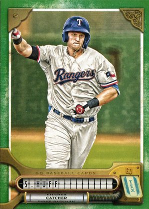OACCards's tweet photo. I thought this Sam Huff out of 2022 Gypsy Queen was worth looking into as a potential #IvyCollection addition.
The filter tricked me.
I noticed the Rangers home jersey and after some digging, I found the source photo from @fourseamimages. It's actually a @RidersBaseball image. https://t.co/1VJ90SWqZ3