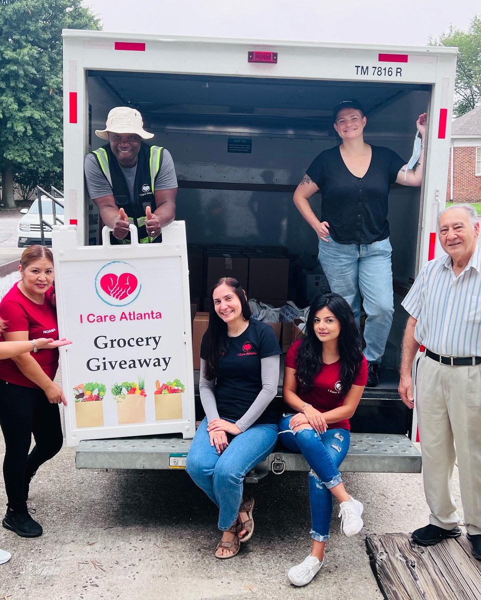ICareAtlanta's tweet image. Hello family and friends. Today I Care Atlanta in partnership with the Georgetown Starbucks with Val the store manager did a food donation drop off at Dunwoody Village Apartments. It was a very successful event we served over 55 families.