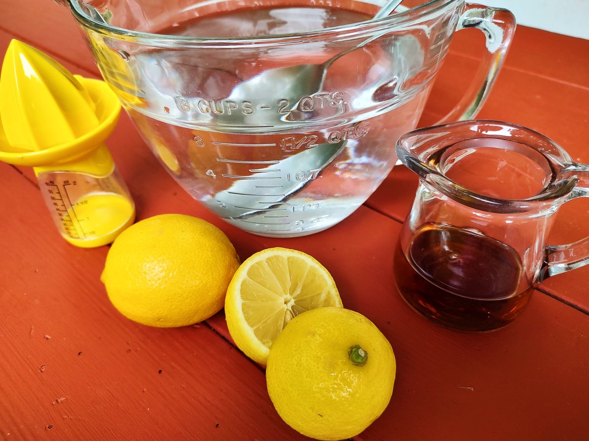 #AVCcalendar Happy #NationalLemonadeDay! We like to sweeten ours with some maple syrup. Apple or white grape juice work well too! 🍋💛