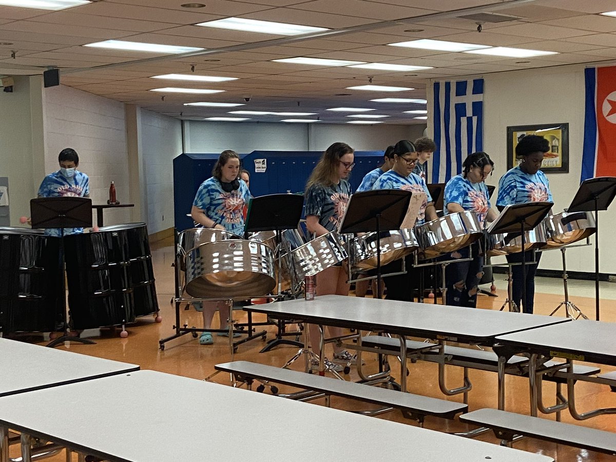 OMHS welcomes our faculty and staff with breakfast and introductions! Optimistic about our work this year!