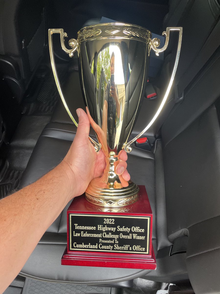 Cumberland County Sheriff’s Office was awarded Tennessee Law Enforcement Overall Winner in the Tennessee Law Enforcement Challenge.   This is a very prestigious award as it is awarded for being #1 over all other law enforcement agencies in Tennessee in this challenge.