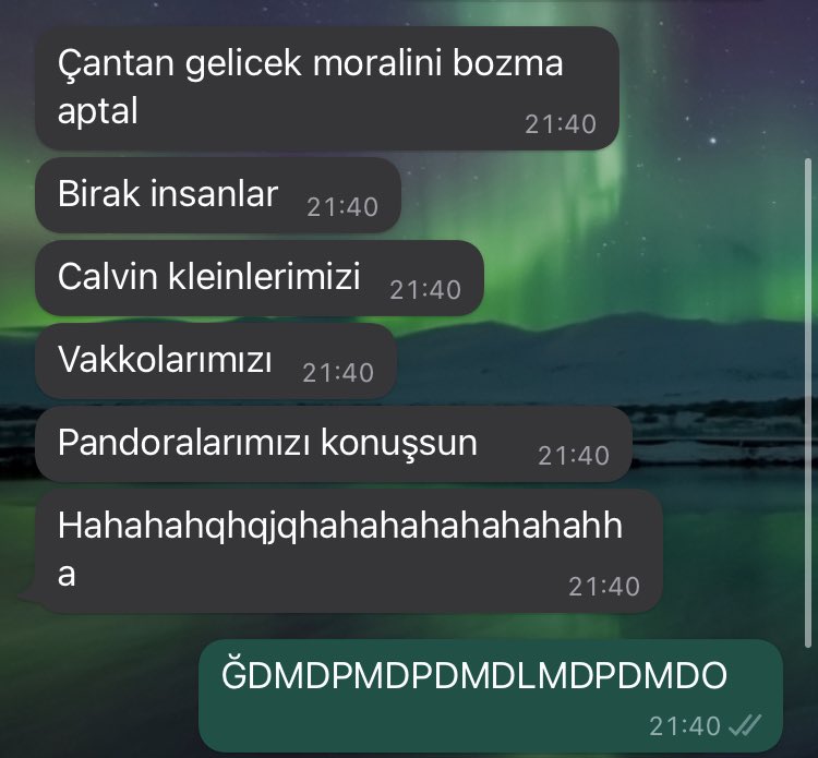 gerizekalı kuzenimin moral verme şekli
