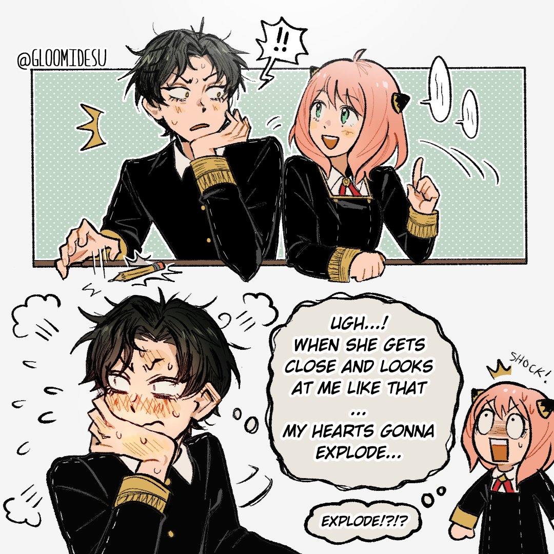 anya taking damians thoughts a little too literally