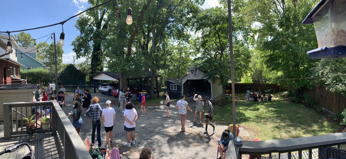 A beautiful outdoor cookout to cap off a successful work week.  Can’t wait for Fall ‘22!