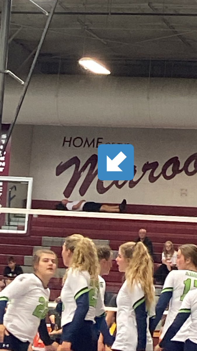 <a href="/CoachGees/">Paul Giesselmann</a> getting in a pregame nap to lead the warriors through this 2nd match!