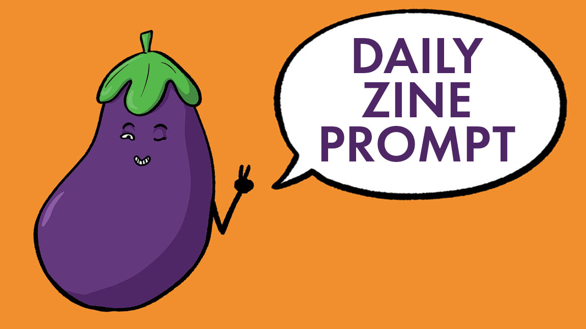 DailyZinePrompt's tweet photo. Make a zine from two different sizes of paper! So some pages are SMALL and some are LARGER. You could differentiate the content on the two types of pages...or not! #dailyzineprompt #zineprompt https://t.co/FXRcNi8A1S
