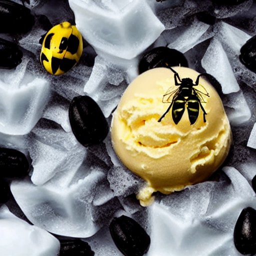 'Wasp flavored delicious creamy ice cream.' 🐝🍨

#ai #aiart #aiartwork #wasp #bee #icecream #icecreamflavors #stablediffusion #stablediffusionai