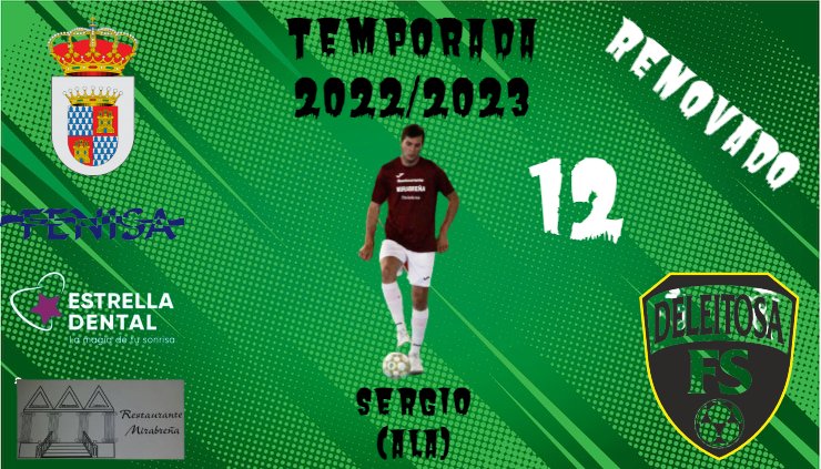 RENOVACIÓN |

- Sergio

El de Cañamero ya es un líder dentro del vestuario. <a href="/SergioArevalo97/">Sergio Arévalo</a> desenfundó los cuchillos la temporada pasada y terminó como máximo goleador de la plantilla; además de sumarle su trabajo, garra, carácter y compañerismo. Polivalencia en estado puro.⛏️🚀