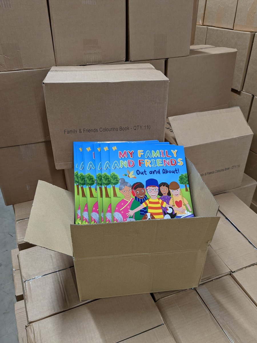 10,000 copies of our book have arrived! These will be available to buy from next week after our official launch. We will also have details to share with you about the charity it will help, who can get free copies and what's next in the Fenn's Friend range. 
#inclusiveanddiverse