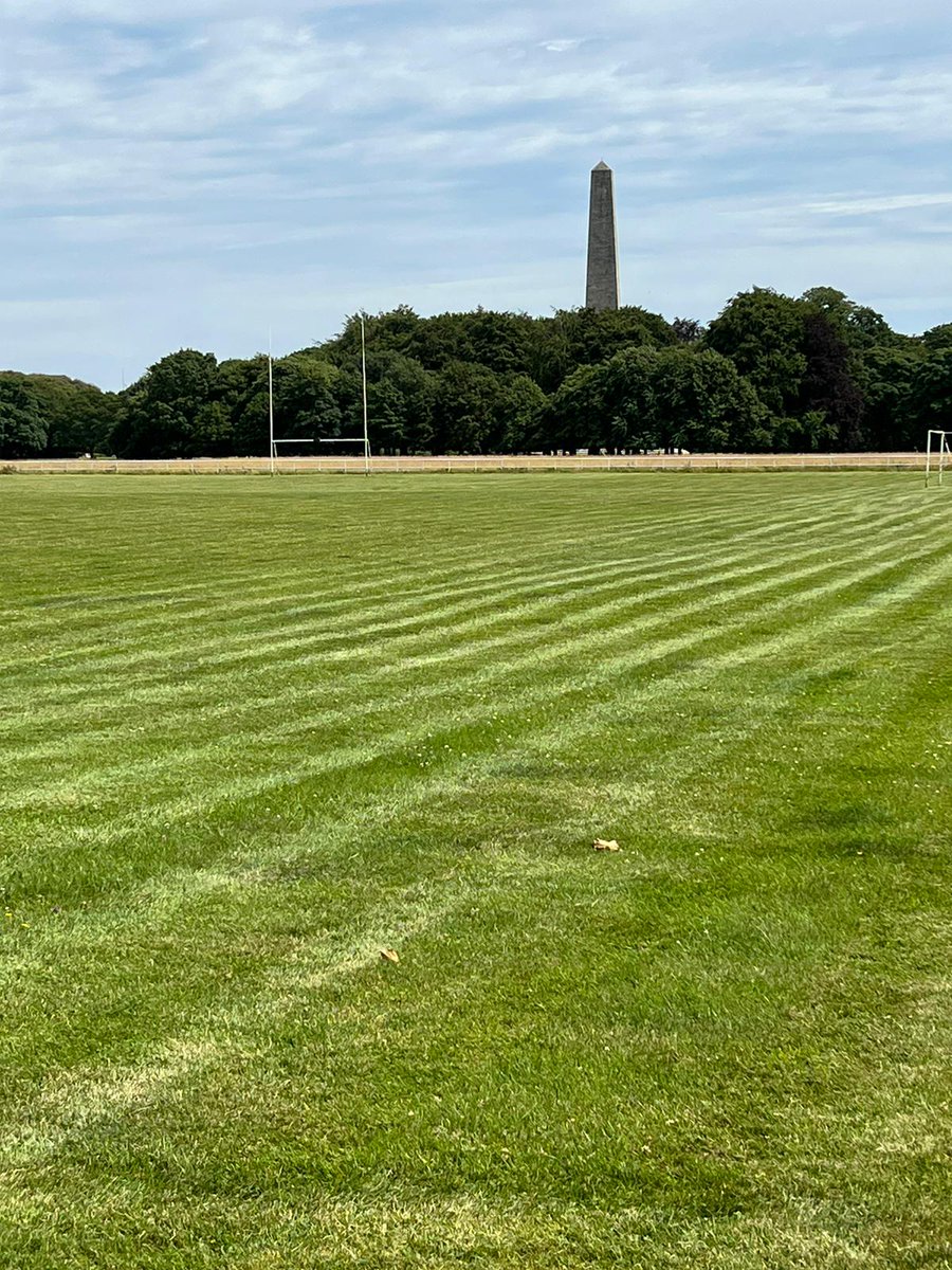 Dub8CleanSlate's tweet photo. You wouldn't get grass lines like that in Croke Park!

We offer lawn cutting services. For more details please contact us via the link below. 
https://t.co/AFpsKwhFYI

Picture below is of a GAA pitch in the Phoenix Park that we tend to fortnightly. 
#dub8cleanslate https://t.co/BiYKiuiJL4