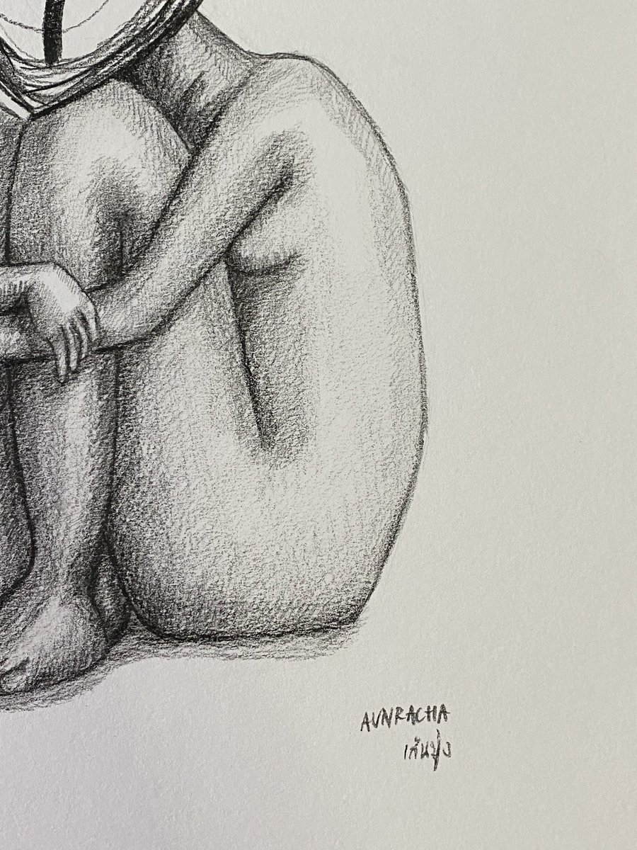กอดตัวเองก็อุ่นเหมือนกันนะ
#เส้นยุ่ง #วาดรูป #drawing
