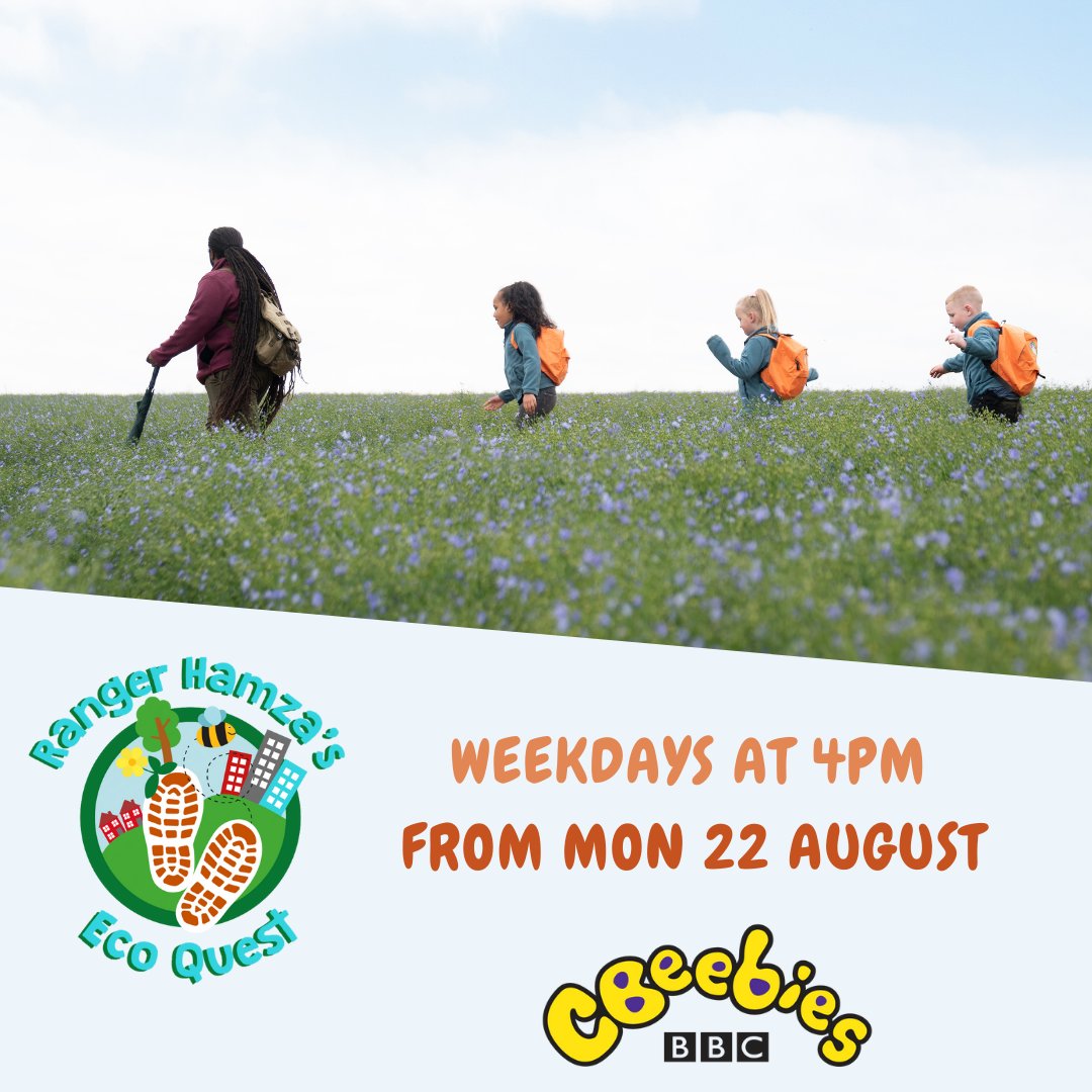 💥NEW SERIES 
Join Ranger Hamza and the Ramblers on an ‘Eco Quest’ to discover one of nature’s wonders and the important role it plays in our environment.