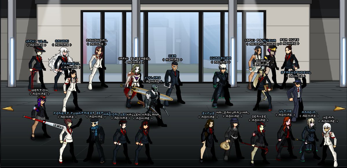 CORPORATE DRIP OR WHA? 🥶

Welcome to <a href="/AdmireAQW/">Admire</a>'s Official Guild twitter!

for our first tweet we'll do a 2K AP GIVEAWAY to those who :

LIKE, FOLLOW &amp; RETWEET (TAG A FRIEND)

Goodluck!

DEADLINE; SEPT 8
𝕬𝖉𝖒𝖎𝖗𝖊 𝖔𝖓 𝖙𝖔𝖕🩸