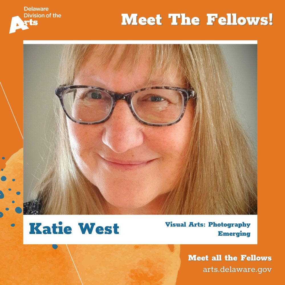 ArtsDelaware's tweet photo. Meet Katie West - 2022 Emerging Fellow, Visual Arts: Photography. Read her story on the Division's website, and learn more about our 2022 Individual Artist Fellows at https://t.co/rHgoYaZX7g.
#artsdelawareย #artdeย #delawareartย #artistsย #meetthefellowsย #emergingfellow https://t.co/k9FLviYelT