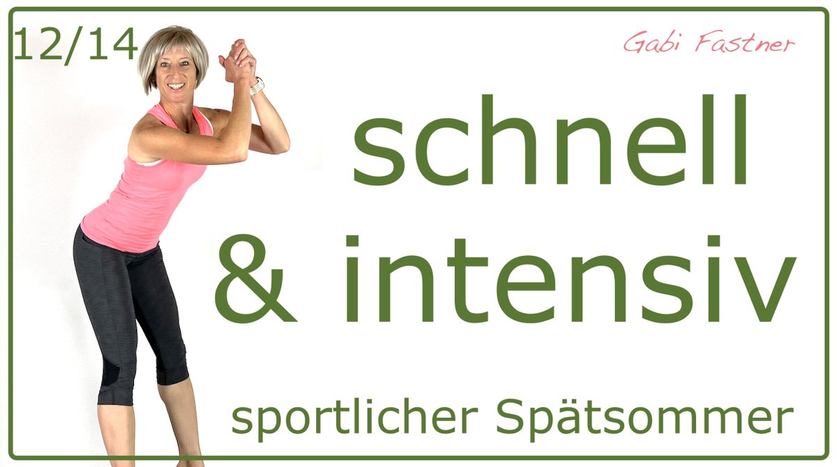 gabifastner's tweet photo. Hier mein neues Mitmachvideo "12/14🍃25 min. schnell und intensiv | Ganzkörper-Intervall-Training, ohne Geräte"
https://t.co/hSRn12k0GM
Viel Spass und Erfolg 
#Bewegung #Sport #Fitness #Spätsommer #Indoor #abnehmen #Figur #Workout #Training #Gymnastik #Intervall #straffen https://t.co/tcAEOvgq1u
