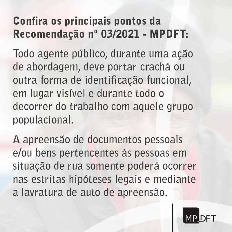 mpdft's tweet image. Os cards integram campanha do Núcleo de Enfrentamento à Discriminação (NED/MPDFT) em alusão ao tema. #mpdft #direitoshumanosmpdft #nedmpdft #popderua #populaçãoemsituaçãoderua #19deagosto #direitoshumanos #direitospopderua