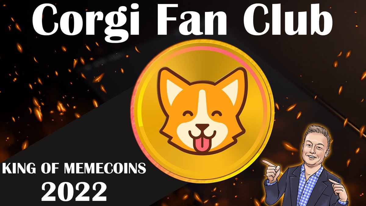 🚨<a href="/FanCorgiClub/">Corgi Fan Club</a> 🚨1000x #BSCGems 

🚀Presale Launch in 2 hours!
pinksale.finance/launchpad/0x67…

✅KYC Verified
✅InterFi Audited
✅Liquidity locked for 10 years
✅No Mint function detected

📢Join t.me/FanCorgiClub 

#BSC #BSCGems #BSCGemsAlert