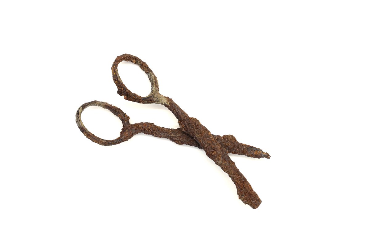 Dallas Holocaust and Human Rights Museum (@dhhrm_org) on Twitter photo Pictured: Small scissors in two pieces, recovered from Chełmno killing center. <a href="/HolocaustMuseum/">US Holocaust Museum</a> Collection, Gift of Muzeum Okregowe w Koninie, 1989.
See this artifact and many more in person when you visit #dhhrm. Get tickets now at dhhrm.org/visit/general-…. Pictured: Small scissors in two pieces, recovered from Chełmno killing center. <a href="/HolocaustMuseum/">US Holocaust Museum</a> Collection, Gift of Muzeum Okregowe w Koninie, 1989.
See this artifact and many more in person when you visit #dhhrm. Get tickets now at dhhrm.org/visit/general-….