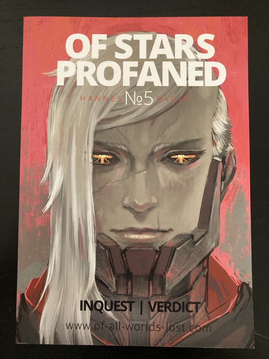 kwimbi1's tweet photo. Endlich nachgeholt: OF STARS PROFANED 5 vom
Rasendan Hek @HannesRadke! Das Finale!
https://t.co/isBNFKKHAB
#ScienceFiction #oawlcomic
#IndieComics #GermanComics #Webcomic #neuimShop https://t.co/TMLV51v5TU