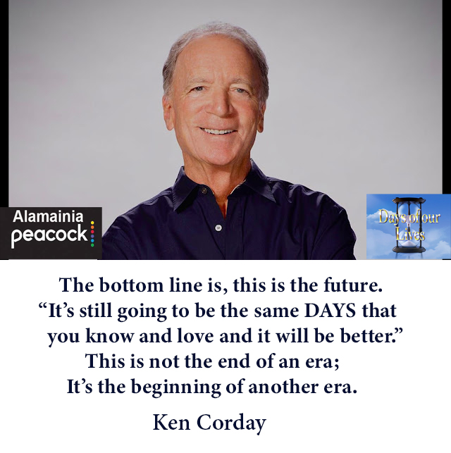 Better Days Ahead! #Days #KenCorday @PeacockTV