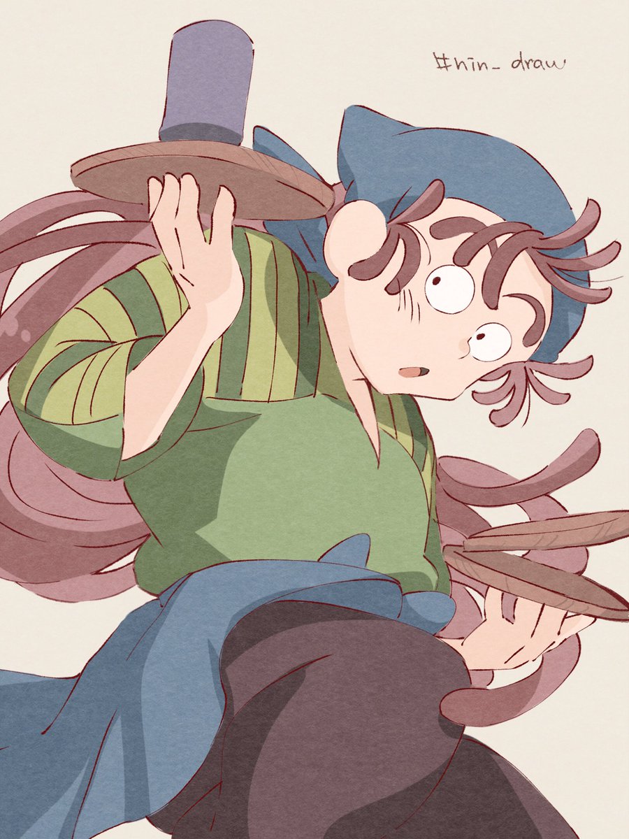 お題：尾浜勘右衛門 #nin_draw