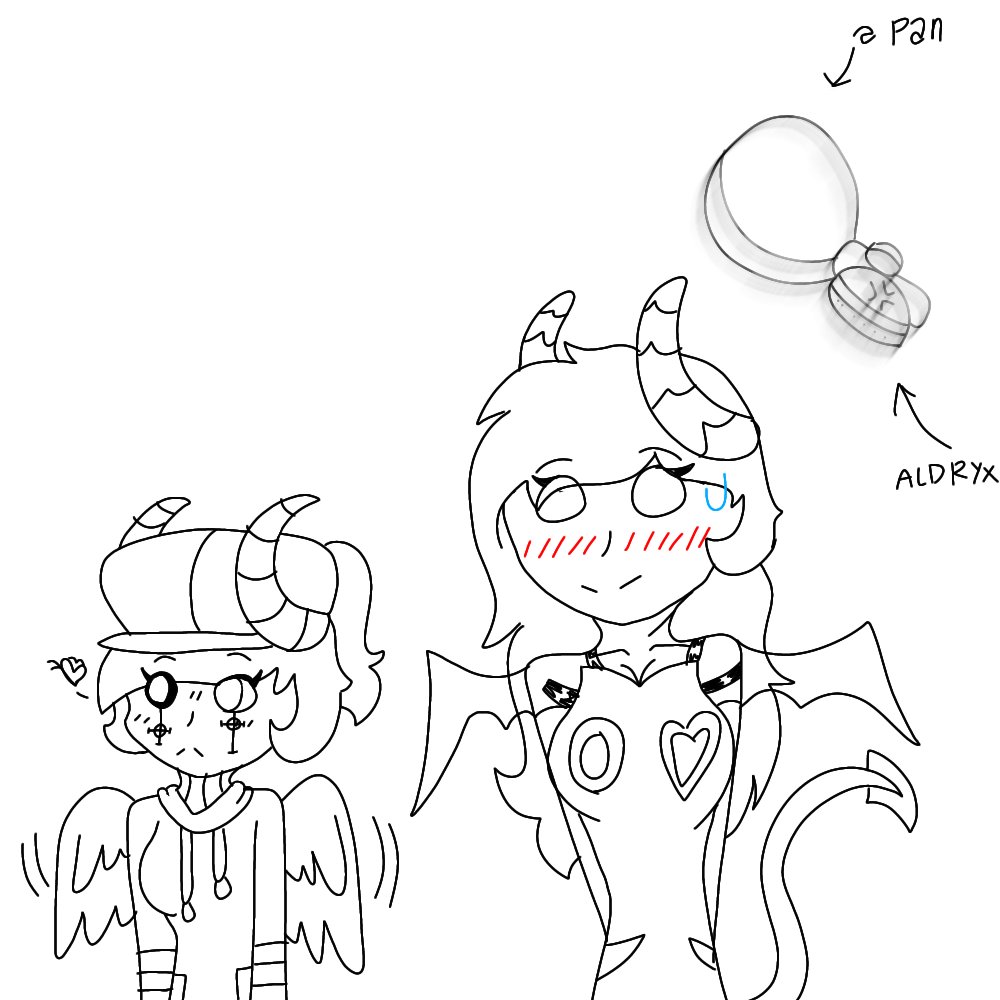 Muhammadwafaal2's tweet photo. #fnfaldryx #fnfalgobi #fnfentity #HelluvaBossFanart #HelluvaBossOc #aldryxandromeda

Aldryx belong to: @SugarRatio 
Algobi Smith+Algobi Mayday Smith belong to: me

I made a fast doddle so.. Idk what i have to say :)

Also this is Algobi mayday Smith from HelluvaBoss!AU https://t.co/iGTtypgfEv