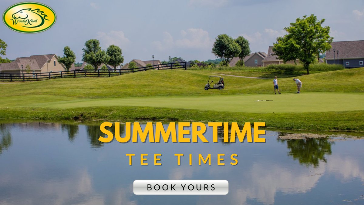 Enjoy the day at Windy Knoll! Book now: bit.ly/3BtF5Pr