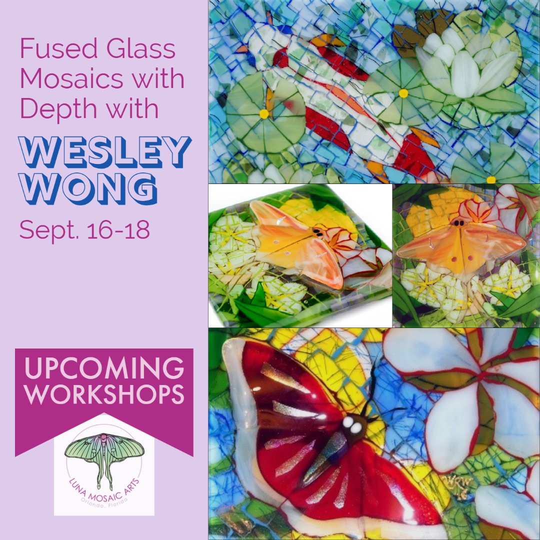 LunaMosaics's tweet photo. NEW workshops ADDED!! - https://t.co/fQCZTL8OrE https://t.co/sogQftW5rW