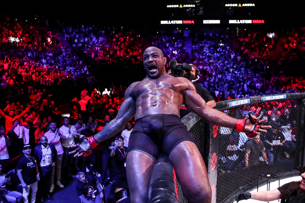 Dublin, how excited are you for this man!? 🫡

<a href="/YoelRomeroMMA/">Peoples Champ</a> is coming to the <a href="/3ArenaDublin/">3Arena</a> on Sept. 23rd! Don't miss "Soldier of God" vs. Melvin Manhoef!

#Bellator285 🎟 👉 bit.ly/Bellator-Dubli…