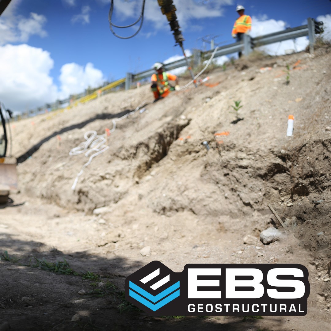 EBSGeo's tweet photo. Roadside Attraction
One of our crews installing Chance Helical Piles for a slope stabilization project in Mapleton, ON.
#helicalpiles #chancehelicalpiles #buildOn #ebsgeostructural https://t.co/mXypWDJmLw