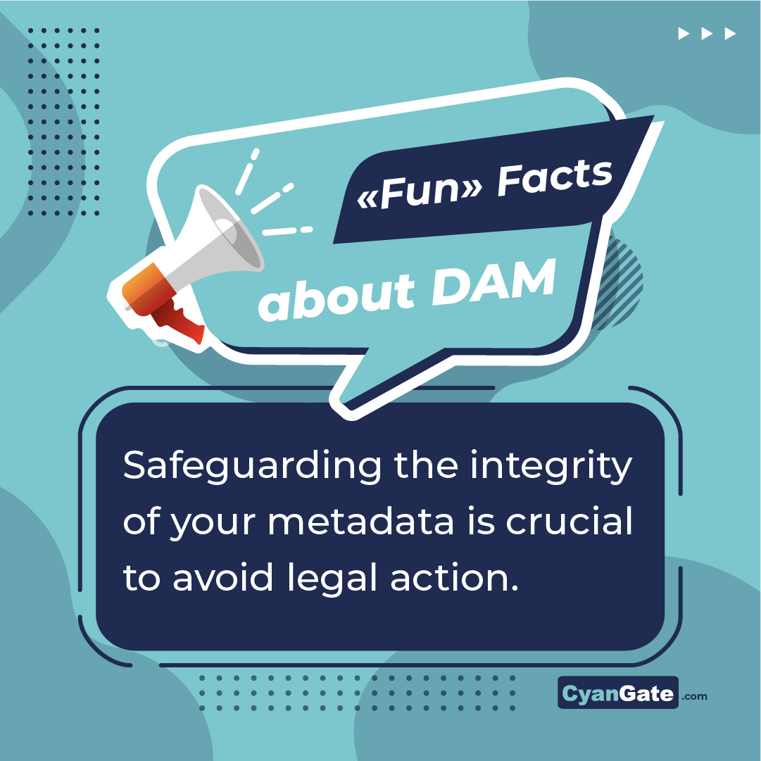 CyanGate's tweet image. Failing to honor copyrights has legal consequences. We can help maintain the integrity of your data with the right DAM solution. 

⚠️Be forewarned!

#CyanGate #DAM #DigitalAssetsManagement