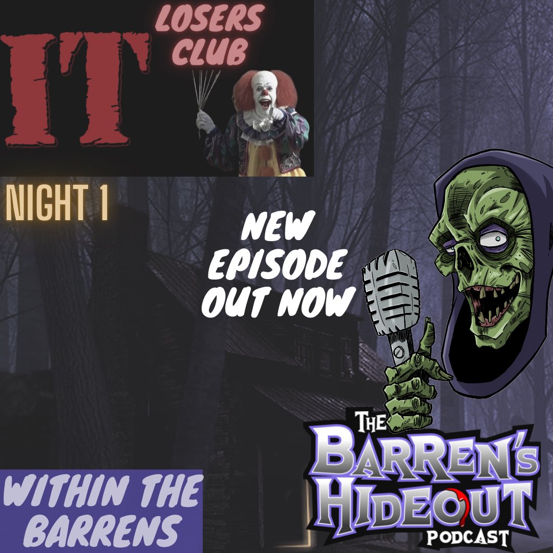 TheBHO_Podcast's tweet photo. 🎈 New Episode Out Now 🎈
This week Dean and I chatted with @BrandonCrane and #BenHeller from the 1990 IT Miniseries/Movie!
This was a HONKING good time!
🎧 https://t.co/AlSiWbVbnZ

#BenHanscom #StanleyUris #PodernFamily #HorrorCommunity https://t.co/sKfc4WMib6