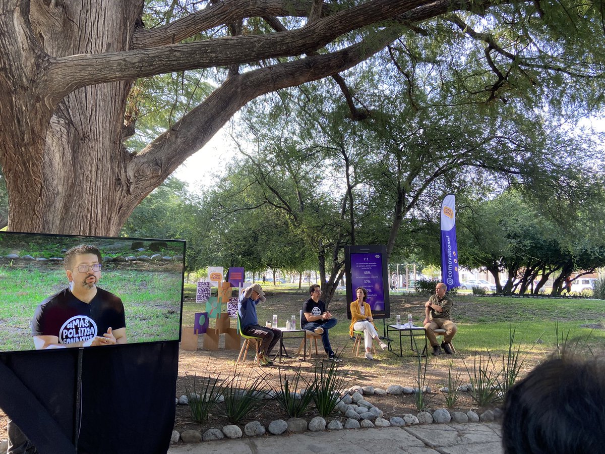 .<a href="/comovamosnl/">Cómo Vamos, Nuevo León</a> hoy lanza la estrategia de evaluación ciudadana de parques de Monterrey y NL. Usando datos y tecnología en la participación ciudadana para mejorar la ciudad 

<a href="/CivicaDigital/">Cívica Digital</a>