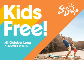 #KidsFreeSD is back! This popular destination-wide promotion features Kids Free deals from hotels, attractions, museums, and restaurants during the entire month of October. Check out the deals here: bit.ly/3poVEon #SanDiegoTourism