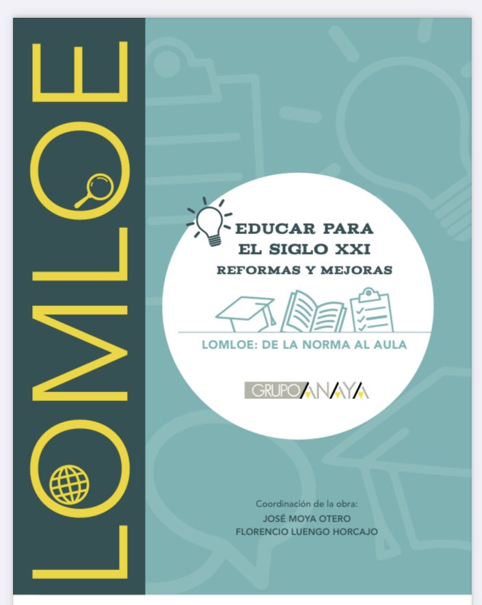 fefemo11's tweet photo. LOMLOE:De la norma al aula.

Un libro muy interesante en el que podéis encontrar explicaciones y ejemplificaciones en los 3 pilares fundamentales para la integración de las competencias en los centros educativos: currículo-metodologías - evaluación.

https://t.co/eK8YdTE69F https://t.co/tSLaOFR1jg