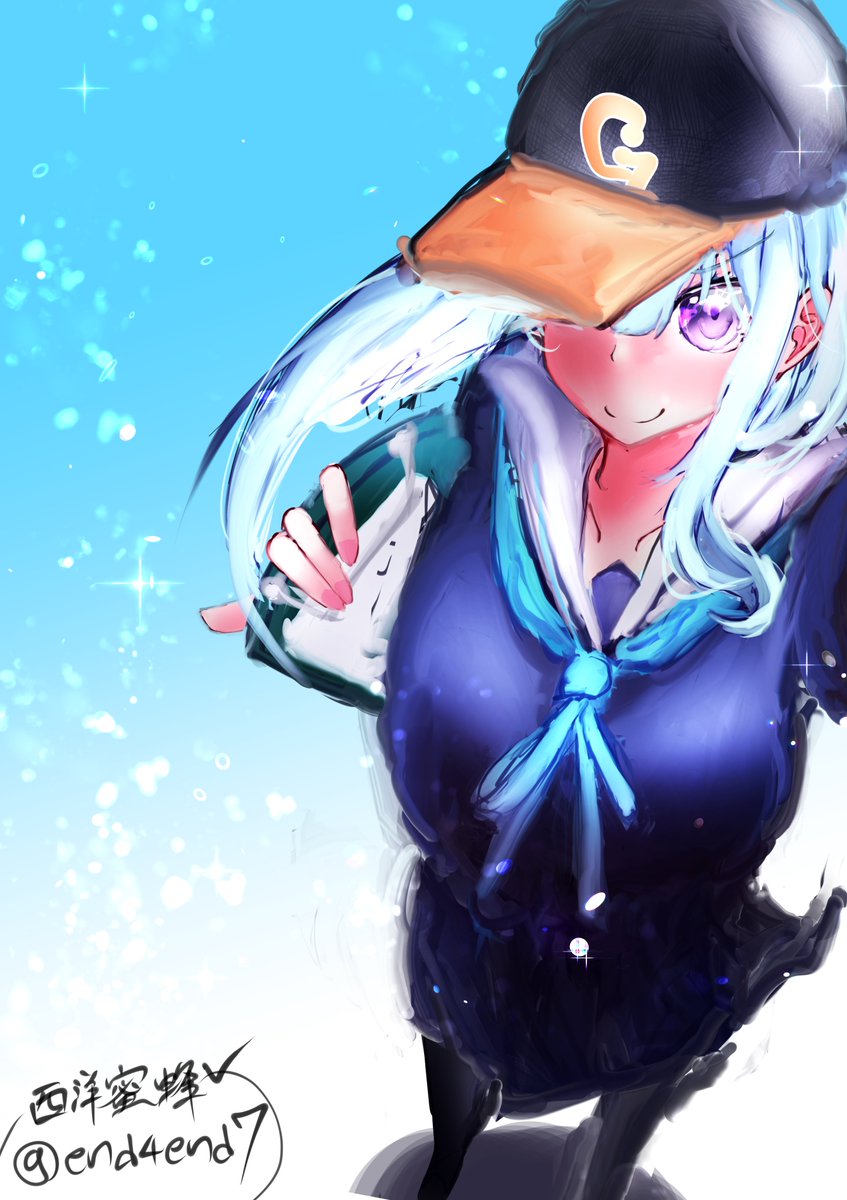 #にじさんじアルプススタンド  
 #ヘル絵スタ 
王道のヘルエスタ
リゼ様優勝おめでとう～✨ 