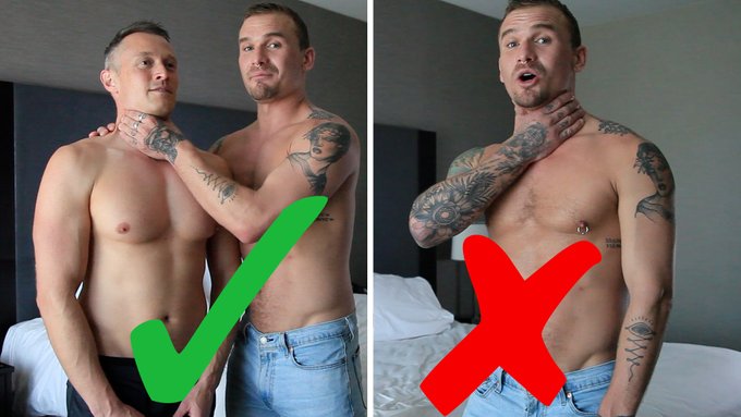 NEW YouTube Video: How To Choke Properly with @LoveIsaacX - https://t.co/AsYC5TvmOt

Spoiler alert: You've