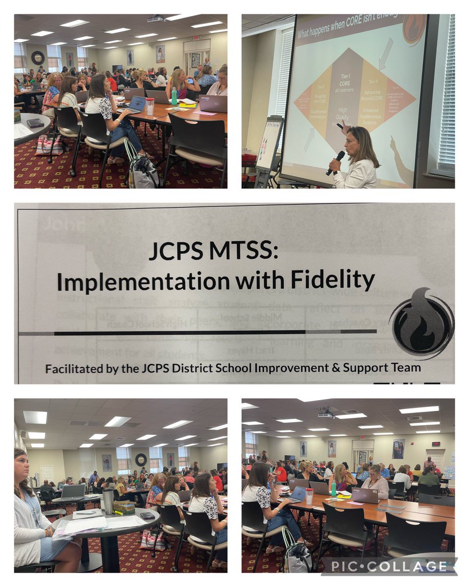 Packed house for <a href="/JCPS_NC_MTSS/">Johnston County Public Schools MTSS</a> training with School Leadership Teams &amp; MTSS Team Leads. Fidelity of Implementation; ALL Students; CORE &amp; More! <a href="/JCPS_NC/">Johnston County Public Schools</a> <a href="/amym717/">Amy Porter</a> <a href="/AnnetteShakino1/">Annette Shakinovsky</a> <a href="/jgarber1/">Julie Garber</a> <a href="/michaeltaranto/">🛶🧁🍨 𝐌𝐢𝐜𝐡𝐚𝐞𝐥 𝐓𝐚𝐫𝐚𝐧𝐭𝐨</a> <a href="/DrNicholasKing/">Nicholas King</a>