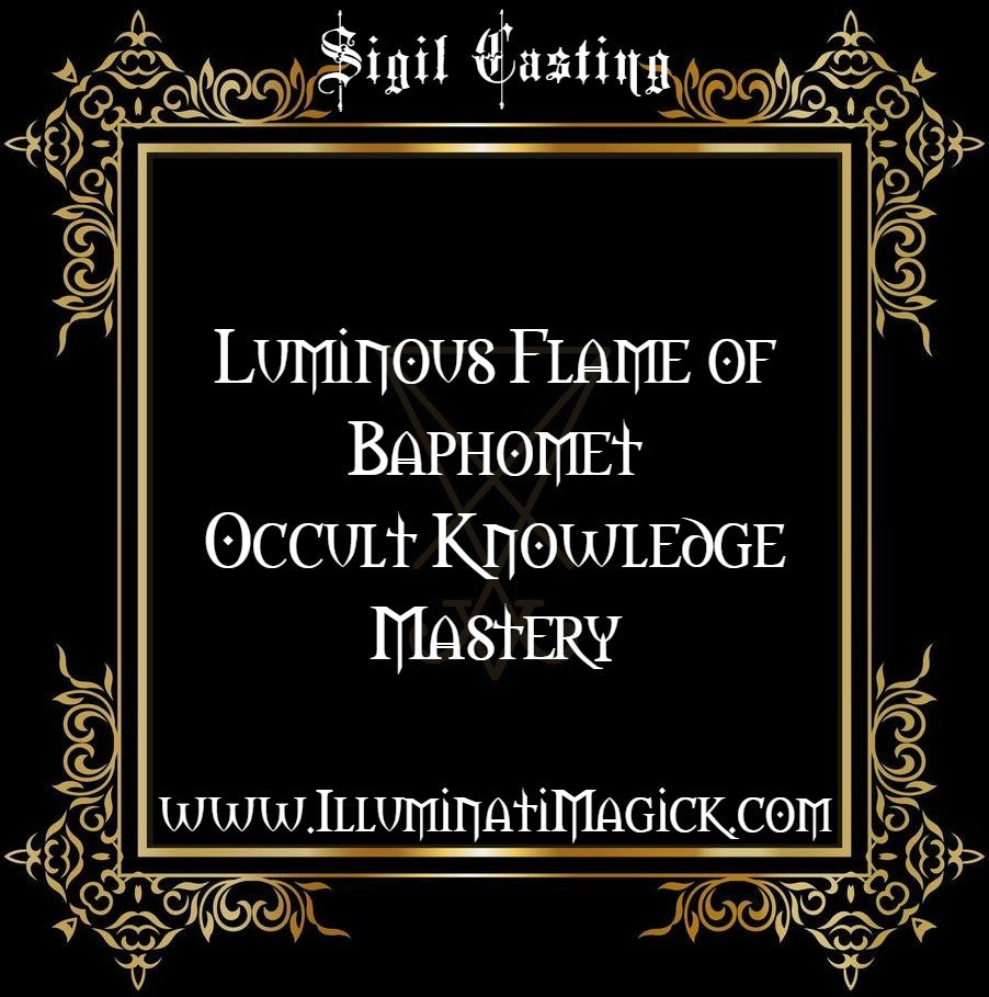 ⛧⛧Invoke Forbidden Power!⛧⛧🡆⛧SIGIL CASTING FOR THE LUMINOUS FLAME OF BAPHOMET OCCULT KNOWLEDGE MASTERY⛧ 
 #illuminati #magick #lucifer #occult
🡆  