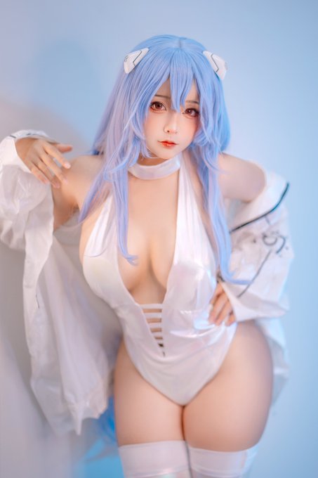 1 pic. Sorry for late update this month . Long hair Rei Ayanami on the menu for Set A in August Patreon