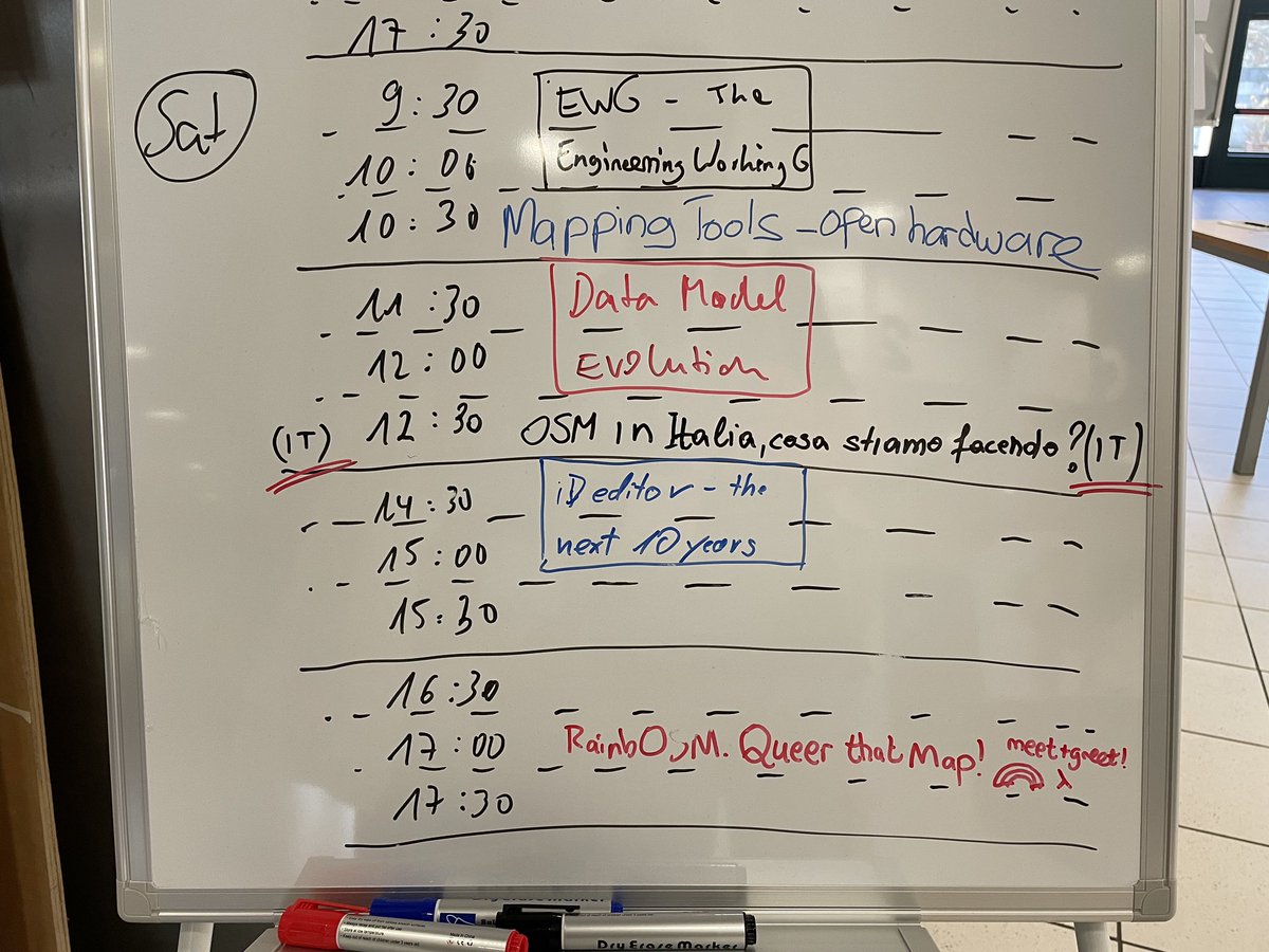 Mappatori italiani a <a href="/sotm/">State of the Map</a> vi aspettiamo domani alle 12:30 in aula 101!! @WikimediaItalia <a href="/OpenStreetMapIt/">OpenStreetMap Italia</a> <a href="/AnisaKuci/">Anisa Kuci</a> #SotM2022