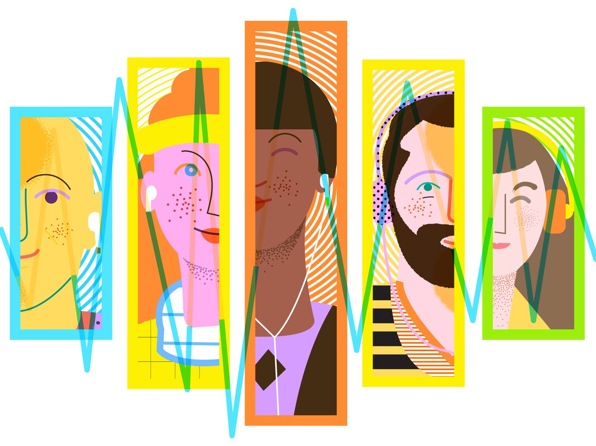 frazorzi's tweet photo. My latest #illustration series published by @Microsoft  is out today in the home page of their Worklab blog. "In Hybrid Meetings, Conversations Can Be Chaotic. Science Can Help https://t.co/qVLcToUCDw https://t.co/JM9ssoXNiG
