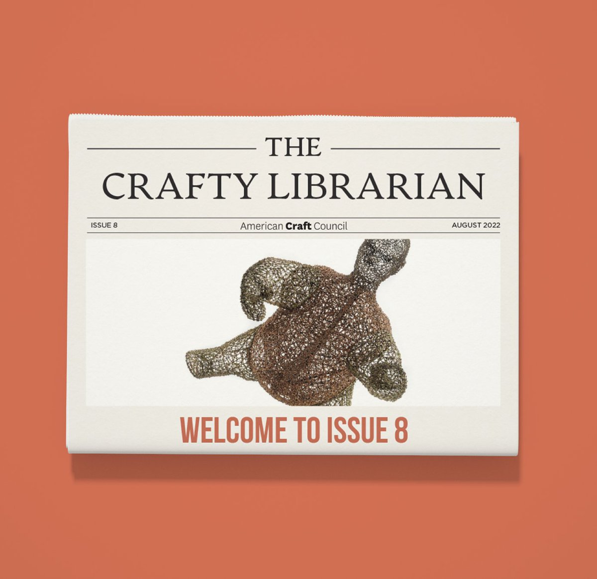 The special awards edition of "The Crafty Librarian" is here! In this newsletter, we are excited to share a brief history of the ACC Awards program, what it takes to honor our awardees’ work through our archives, and new books about our 2022 Awards cohort.
go.craftcouncil.org/CraftyLibraria…