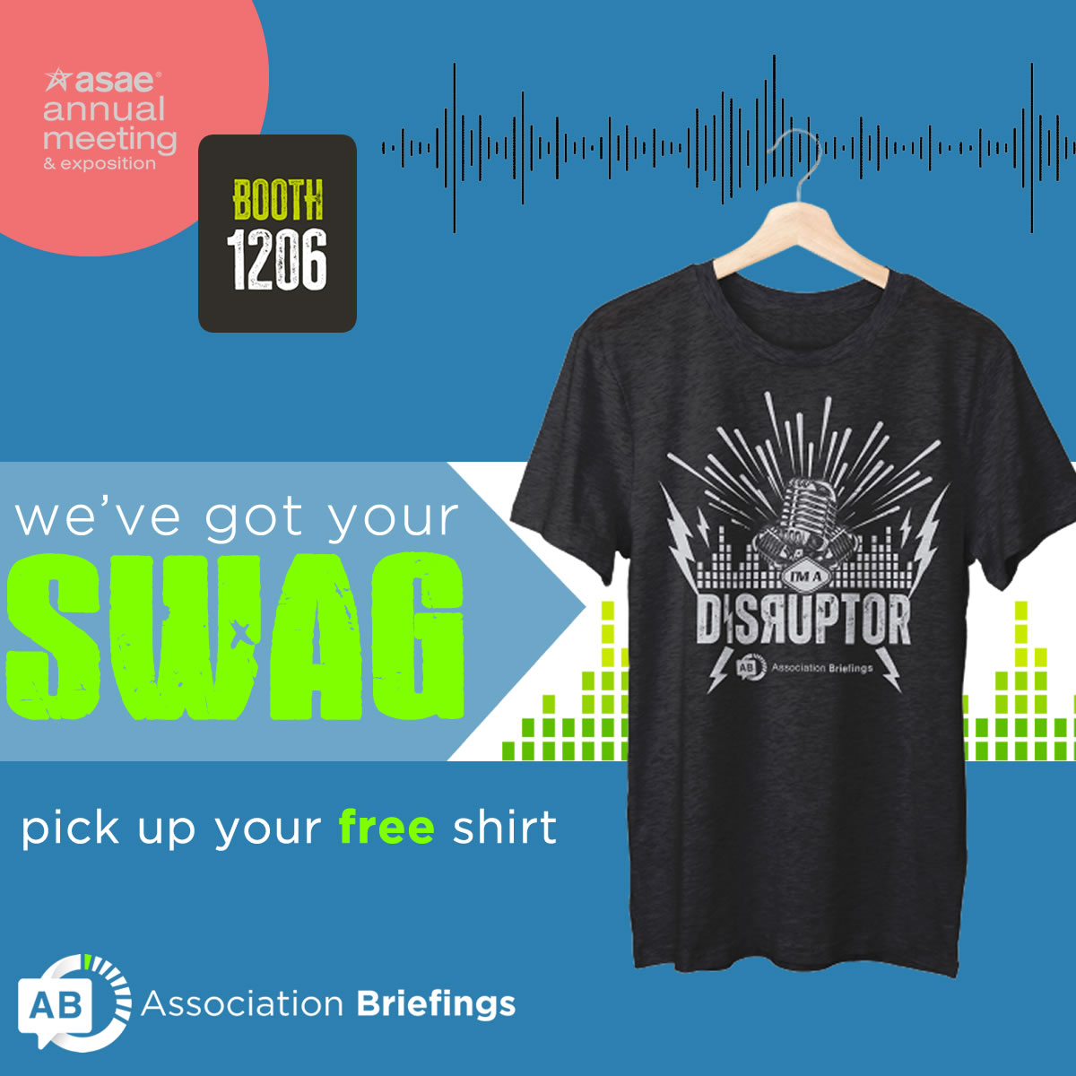 🎙️We're excited to see everyone in Nashville this weekend for #ASAE22. We'd ❤️ to connect with your #association about #podcasting and data-driven #newsletters. Stop by booth 1206 and let’s chat. Oh, and we've got some awesome #swag to give away! bit.ly/3pv2SXT